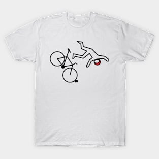 Flying cyclist T-Shirt